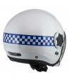 Casco Jet de resina ABS para motoristas de policía RPL-2SV