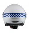 Casco Jet de resina ABS para motoristas de policía RPL-2SV