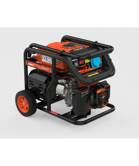Generador monofásico SVR a gasolina 4T (4.500W) para fotovoltaicas y solares Moncayo SOL - 10040