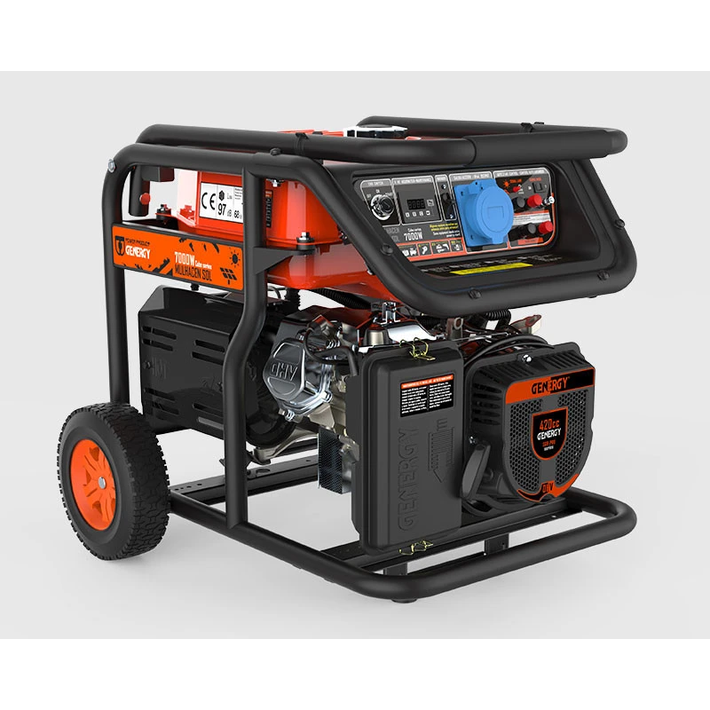Generador monofásico SVR a gasolina 4T (7.000W) para fotovoltaicas y solares Mulhacen SOL - 10030