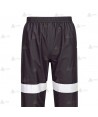 Cubrepantalón transpirable con cintas reflectantes y membrana TPU