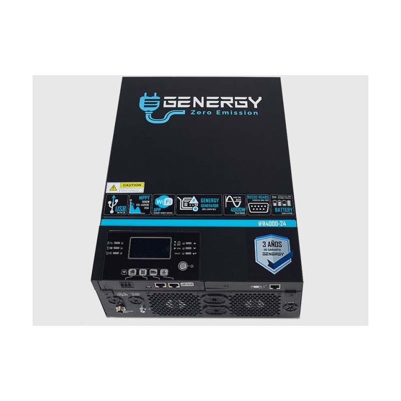 Inversor solar Genergy IFR4000  24 V  de 4000W