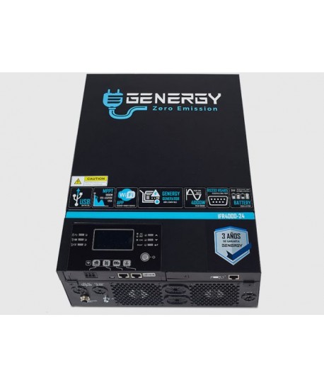 Inversor solar Genergy IFR4000  24 V  de 4000W