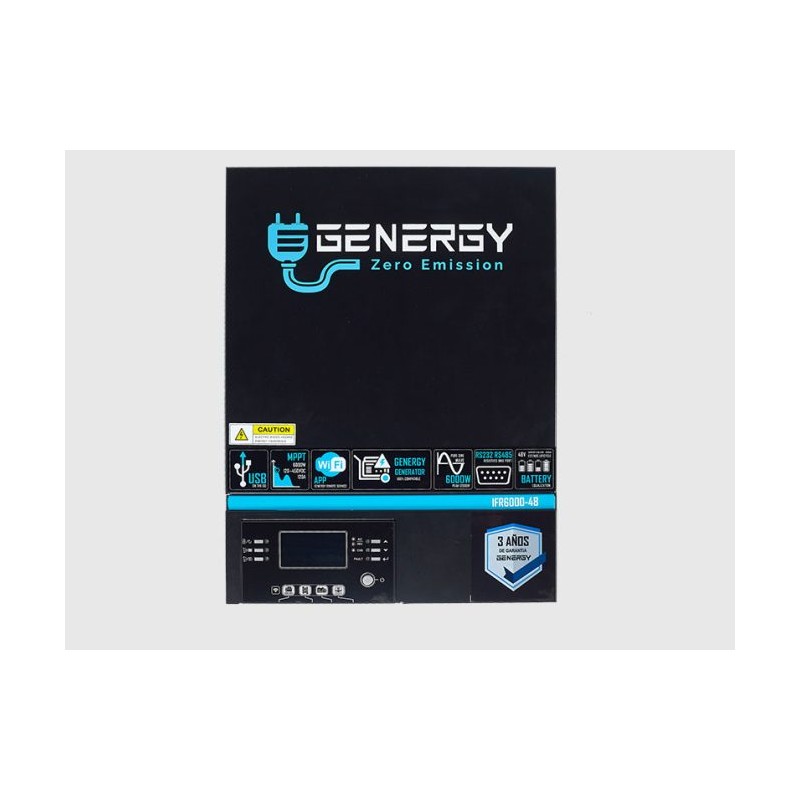 Inversor solar Genergy IFR6000  48 V