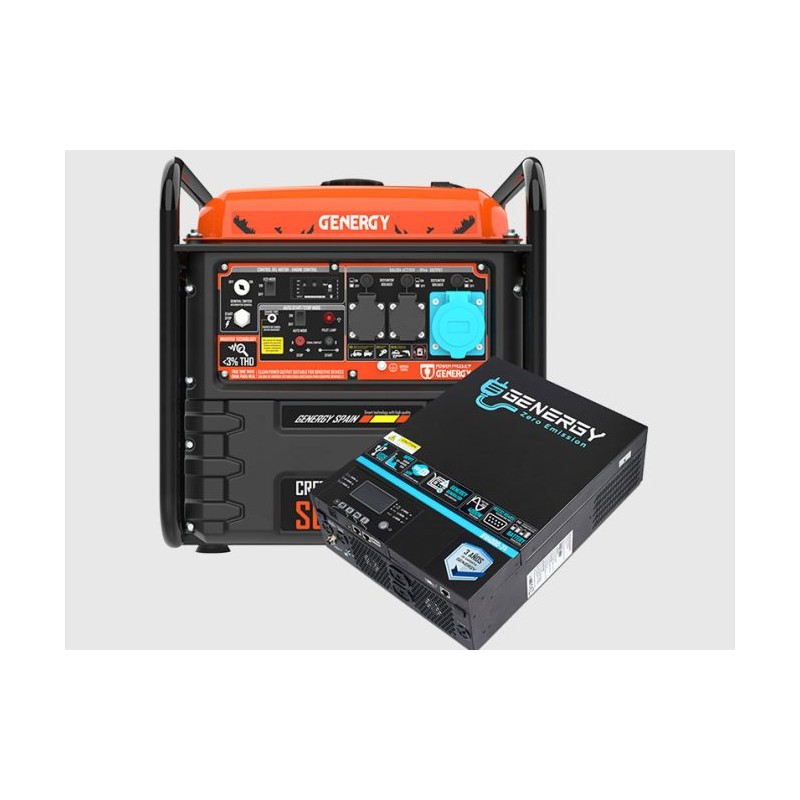 Kit Solar Genergy PRO-6000 (Generador Creta SOL + Inverter IFR6000)