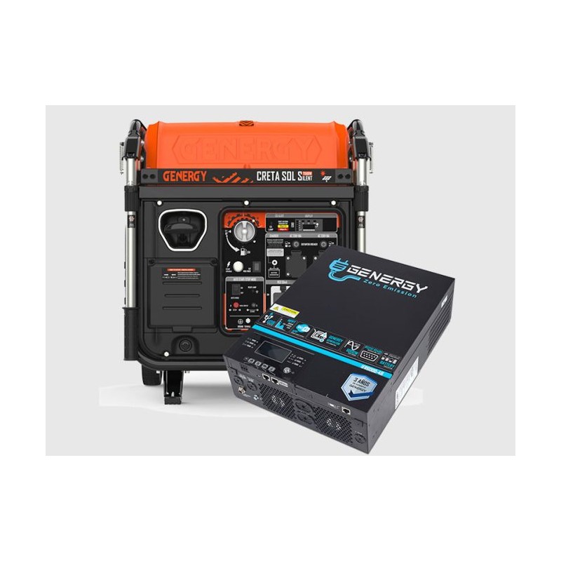 Kit Solar Genergy Pro 6000S (Generador Creta Silent SOL + inverter IFR6000)