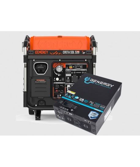 Kit Solar Genergy Pro 6000S (Generador Creta Silent SOL + inverter IFR6000)