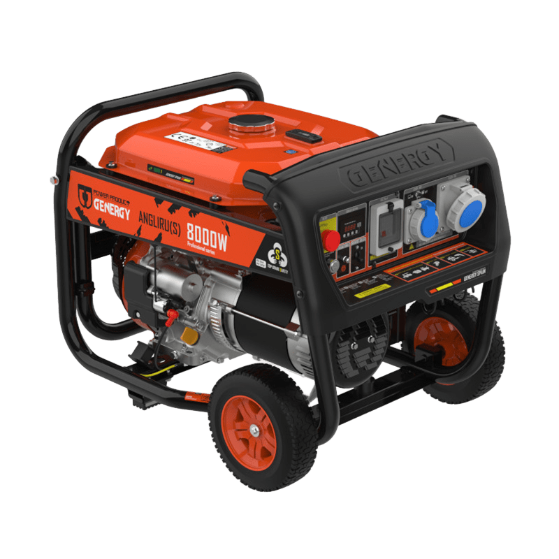 Generador eléctrico profesional Angliru-S a gasolina 4T (8.000W)