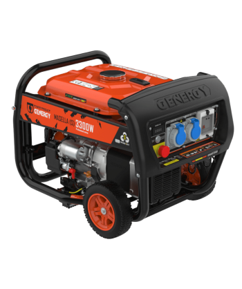 Generador eléctrico profesional MASELLA a gasolina 4T (3.300W)