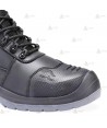 Botas de seguridad con cremallera y membrana impermeable y transpirable