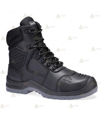 Botas de seguridad con cremallera y membrana impermeable y transpirable