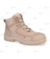 Botas  de piel nobuck de seguridad  S3S con cremallera