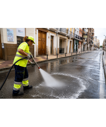 Remolque contra incendios con motobomba 132 L/min y 20 Bar.