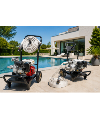 Kit económico contraincendios portátil para piscina