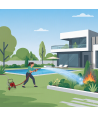 Kit económico contraincendios portátil para piscina