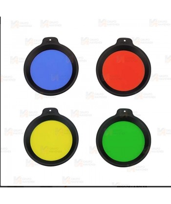 Filtros multicolor con funda Fénix HT18R