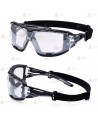 Gafas de seguridad Anthracite Wraparound Plus ocular color incoloro