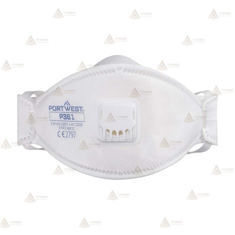 Mascarilla Trifold Valved Dolomite FFP3 NR D (Pack 10)