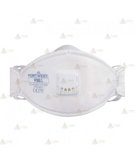 Mascarilla Trifold Valved Dolomite FFP3 NR D (Pack 10)