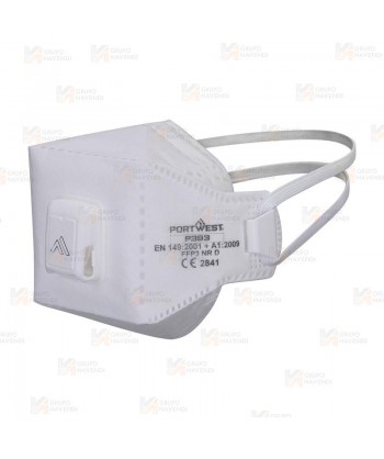Mascarilla EAGLE PRO Dolomite plegable con válvula FFP3 (pack 10)