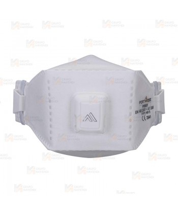 Mascarilla EAGLE PRO Dolomite plegable con válvula FFP3 (pack 10)