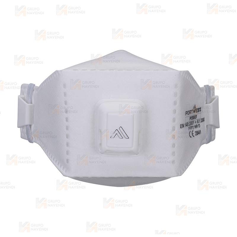Mascarilla EAGLE PRO Dolomite plegable con válvula FFP3 (pack 10)