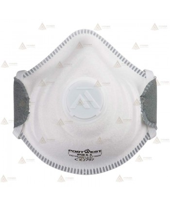 Mascarilla dolomita con válvula tipo FFP3 NR D
