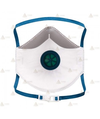Mascarilla dolomita con válvula tipo FFP2 NR D