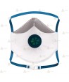 Mascarilla dolomita con válvula tipo FFP2 NR D