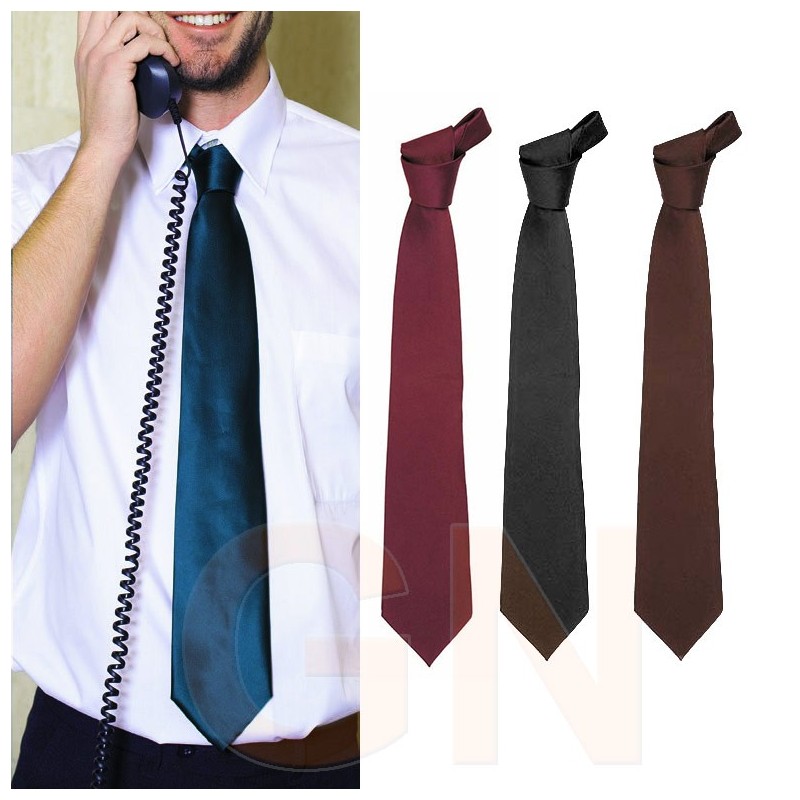 corbata plana para uniformidad
