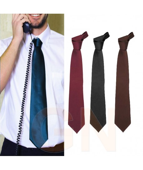 corbata plana para uniformidad