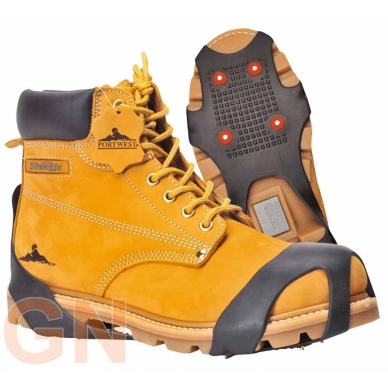 Crampones no deportivos para hielo con clavos de tungsteno