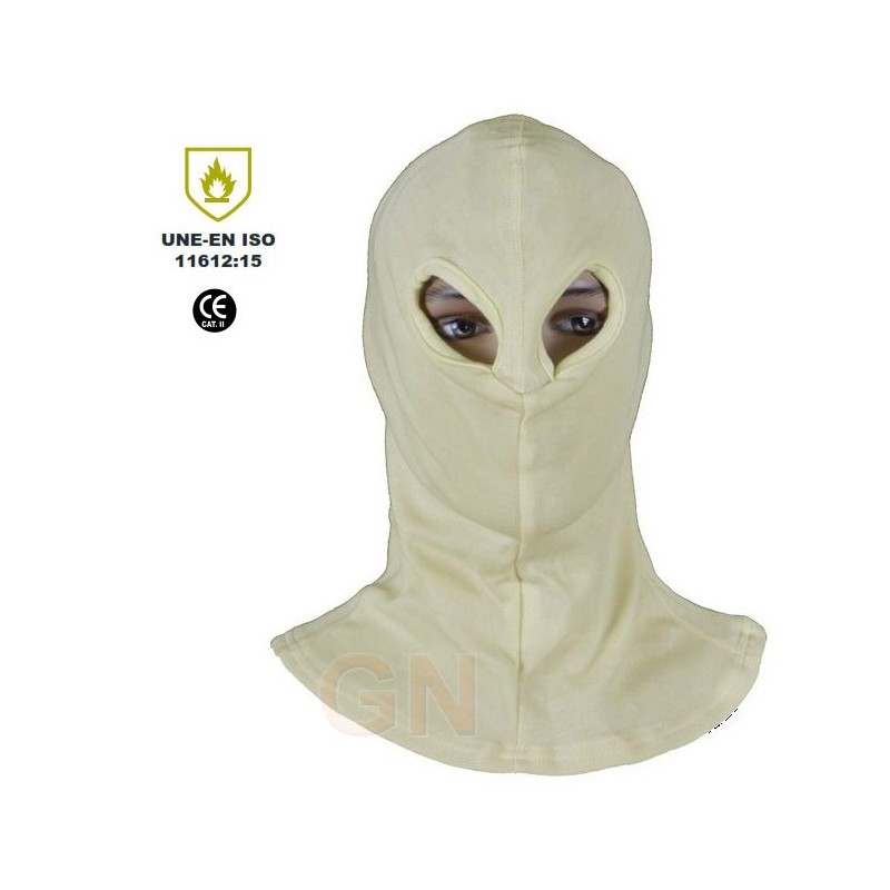 Balaclava o verdugo largo Karvin con apertura para los ojos
