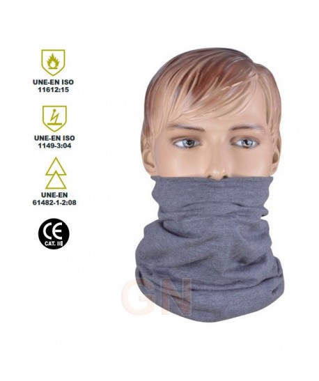 Braga o protector de cuello ignífugo