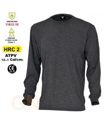 Camiseta ignífuga y anti arco Clase 1