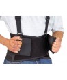 Faja lumbar con tirantes para trabajos pesados