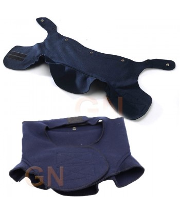Cubrenucas de Nomex (Holandex) para casco de bombero profesional