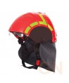 Cubrenucas de Nomex para casco de forestales y rescate