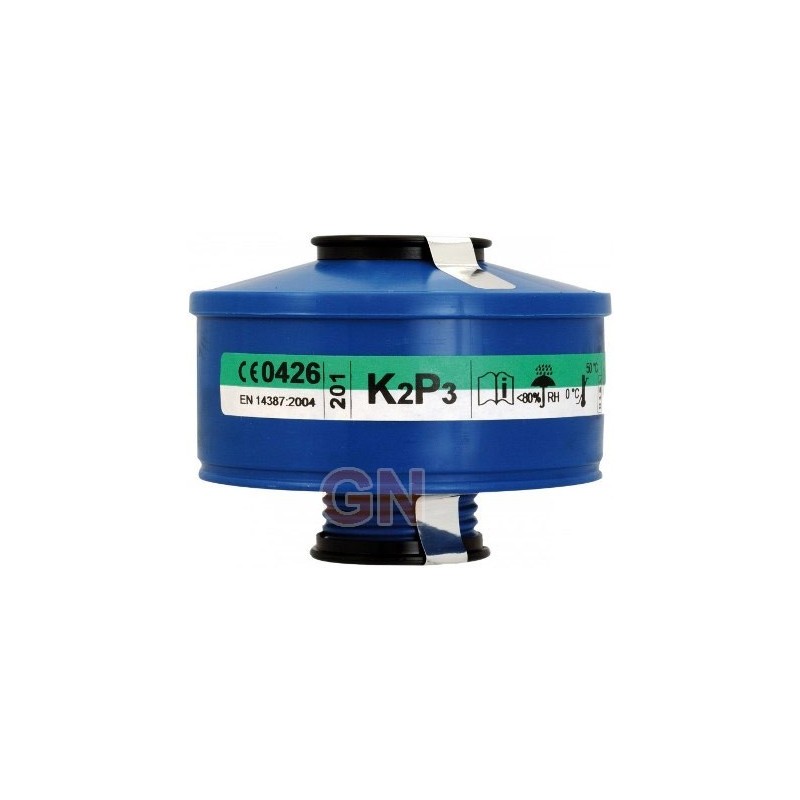 Filtro A2K2 P3 de rosca unificada EN 148-1