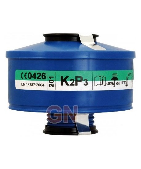 Filtro A2K2 P3 de rosca unificada EN 148-1