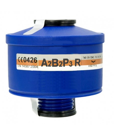 Filtro A2B2P3 R D de rosca unificada EN 148-1