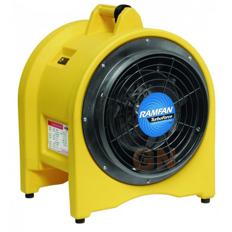 Ramfan UB30 ventilador-extractor de aire, potente, compacto y ligero