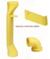 Kit Ramfan con extractor de 20 cm ³ más maleta con tubo helicoidal mas dispositivo espacios angostos