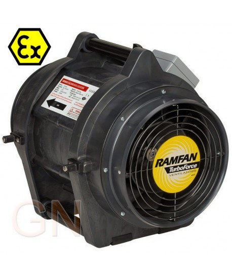 Ramfan UB20 Ventilador-extractor de aire certificado ATEX