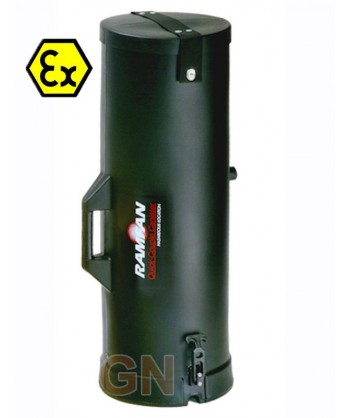 Extractor UB20 ATEX con maleta de tubo helicoidal