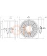 Ventilador-extractor de aire Ramfan neumático y certificado ATEX