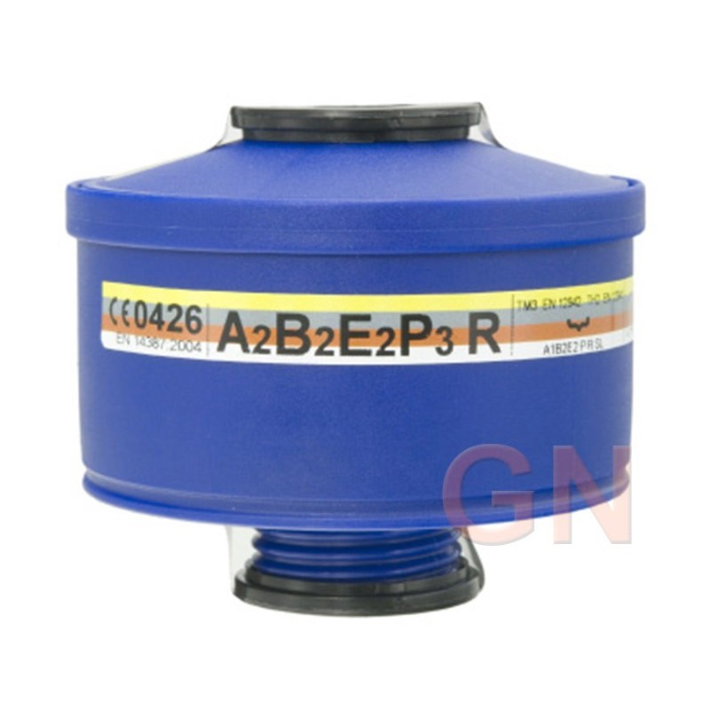 Filtro de rosca unificada EN 148-1 tipo A2B2E2 P3 R D
