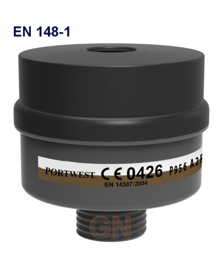 Filtro de rosca unificada EN 148-1 tipo A2P3
