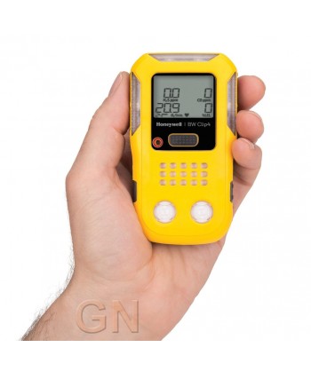 Detector multigás BWClip4 de Honeywell para CO, O2, H2S y Gases LEL