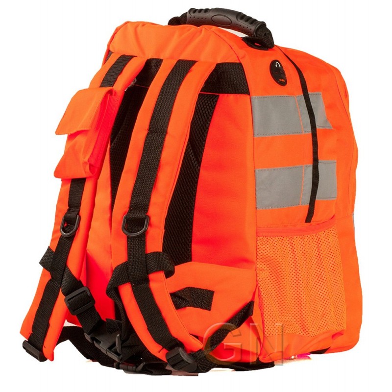 Mochila porta equipaciones en alta visibilidad para (25 Litros)
